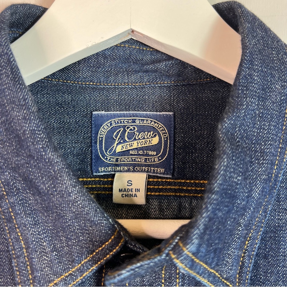 J. Crew Denim Sportsmen’s Outfitter Shirt Size Small - Picture 3 of 7